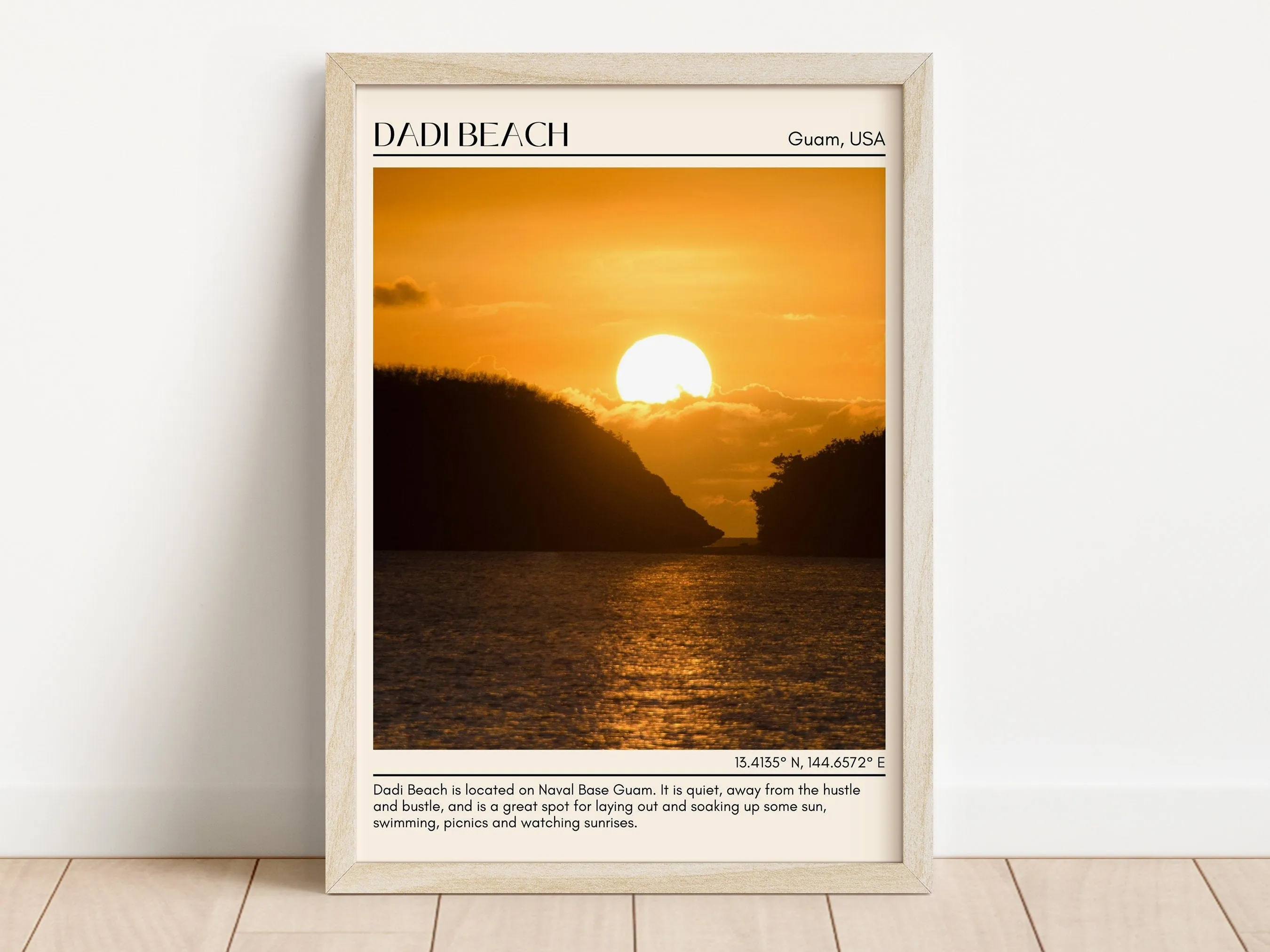 Dadi Beach Wall Canvas, USA
