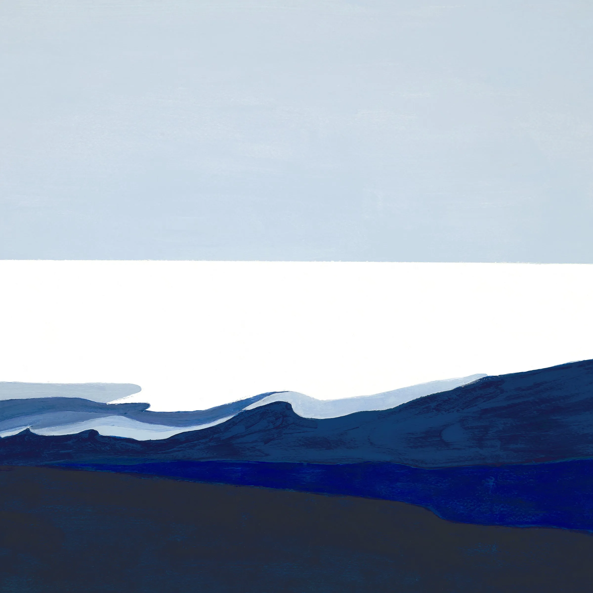 Deep Blue Flow I by Sara Brown