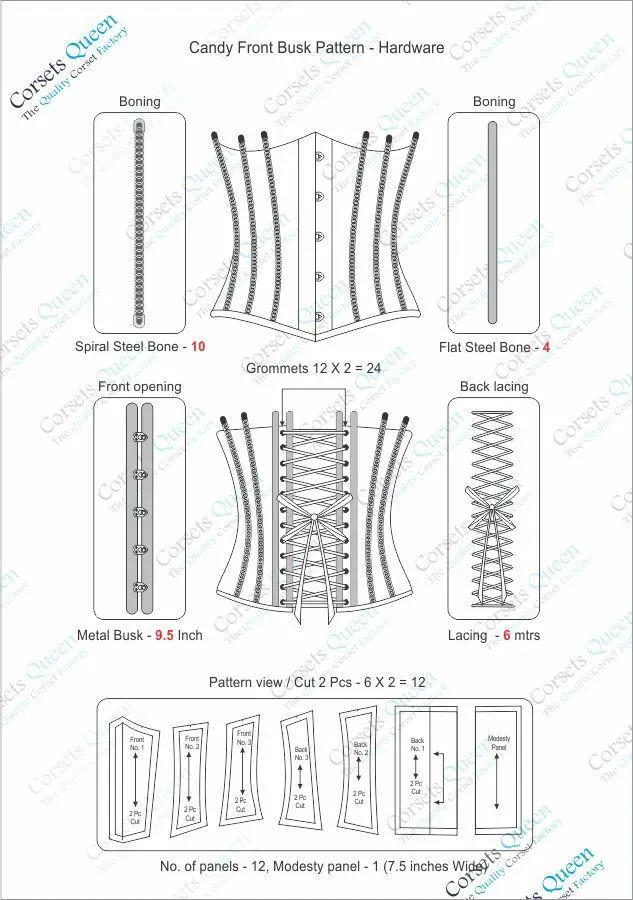 Devin Underbust Corset