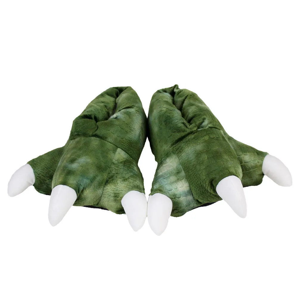 Dinosaur Feet Slippers with Sound