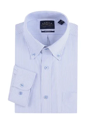 Eagle Stretch Neck Striped Oxford Shirt