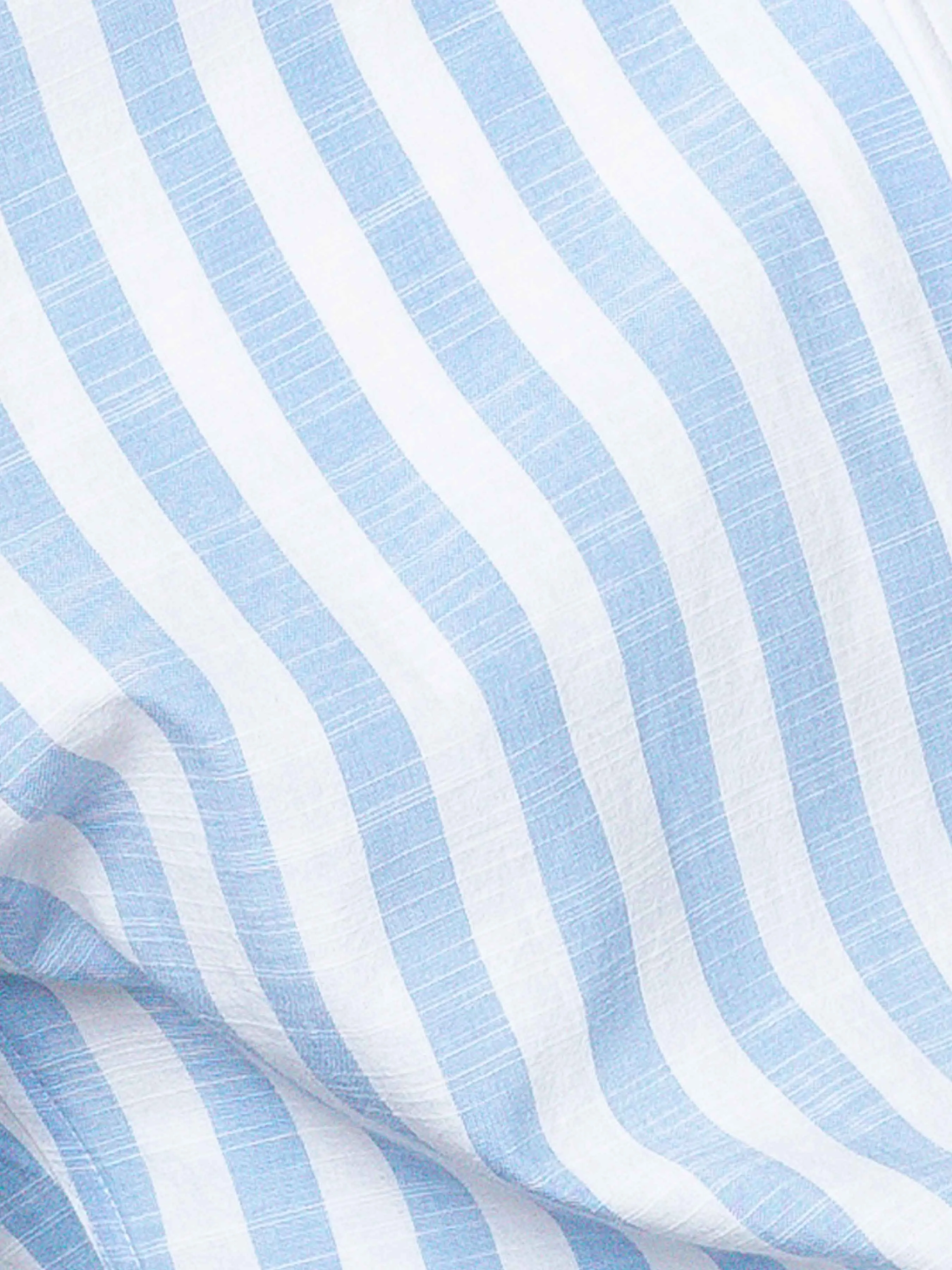 Emanuel Striped Shirt - Blue One-piece Collar