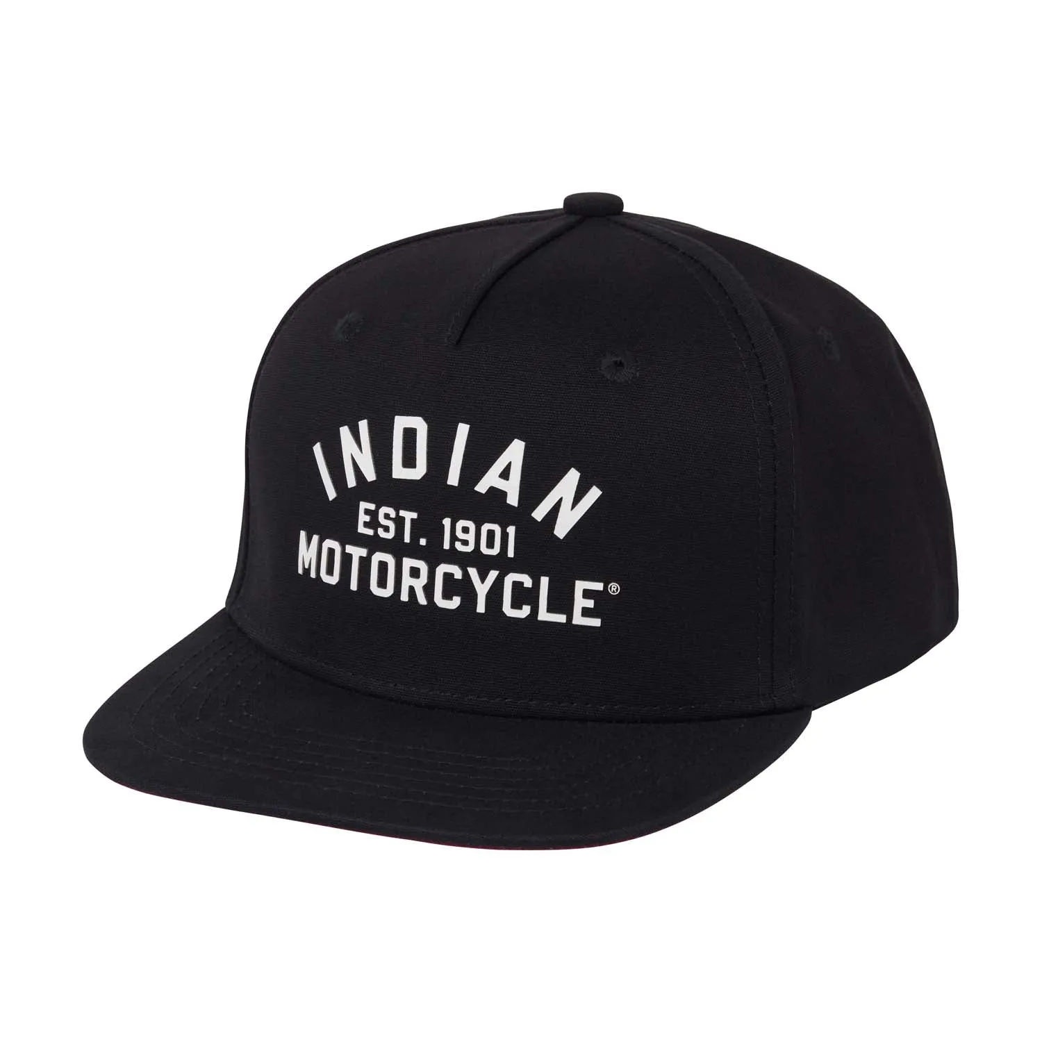 Established 1901 Flat Peak Cap, Black