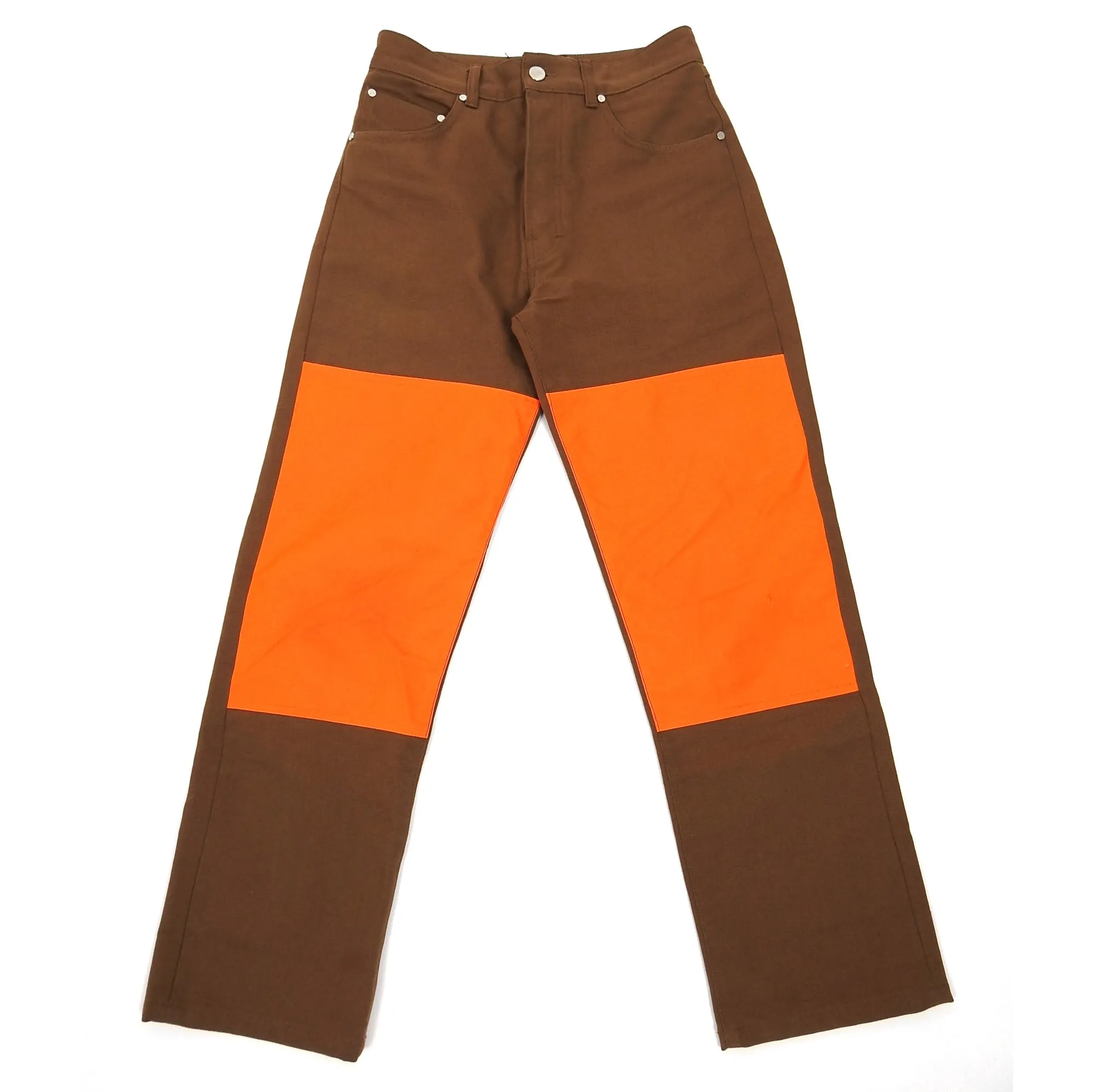Etudes Camel Corner Canvas Trousers