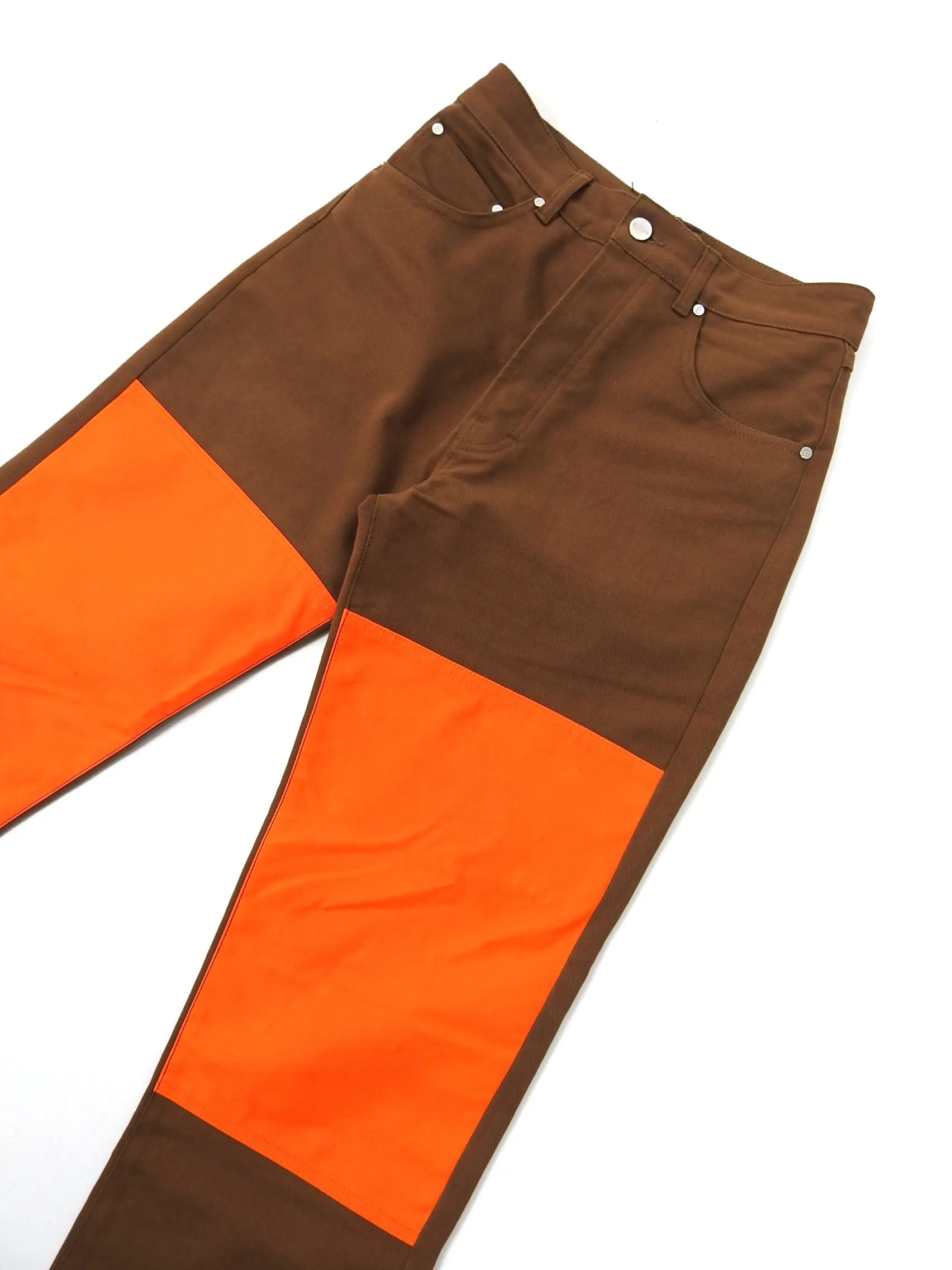 Etudes Camel Corner Canvas Trousers