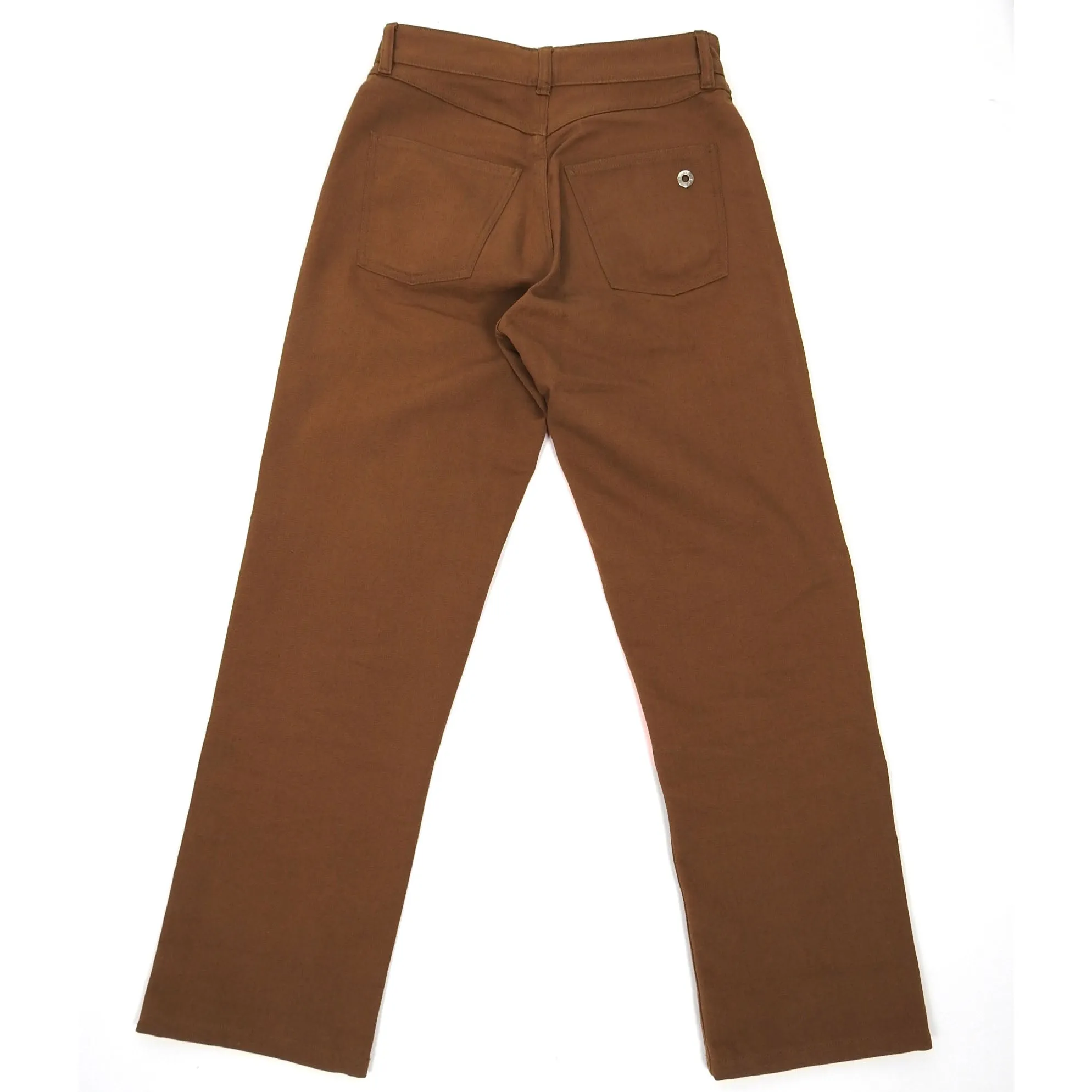 Etudes Camel Corner Canvas Trousers