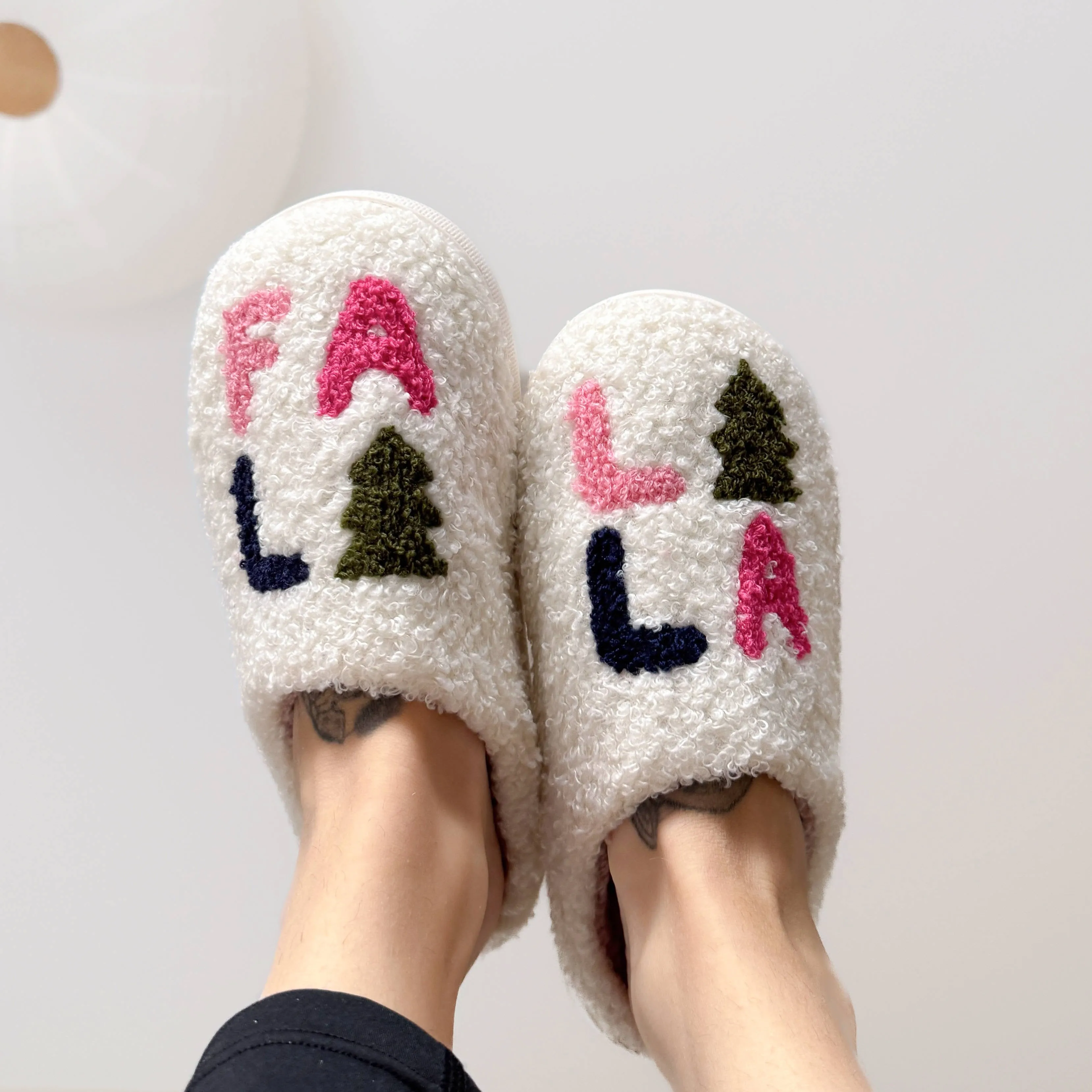 Falala Christmas Slippers