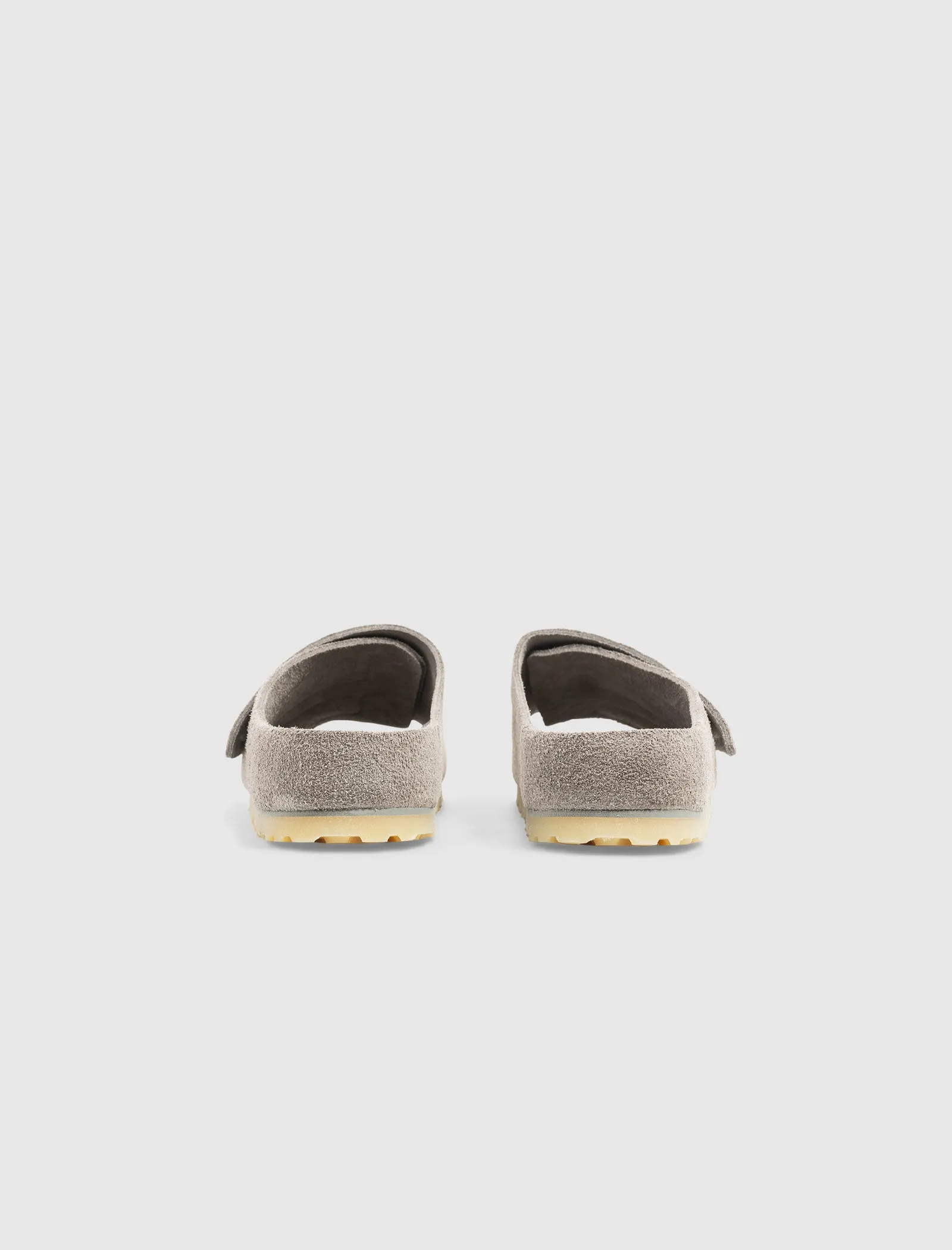 FEAR OF GOD X BIRKENSTOCK THE LOS FELIZ SUEDE "CEMENT"