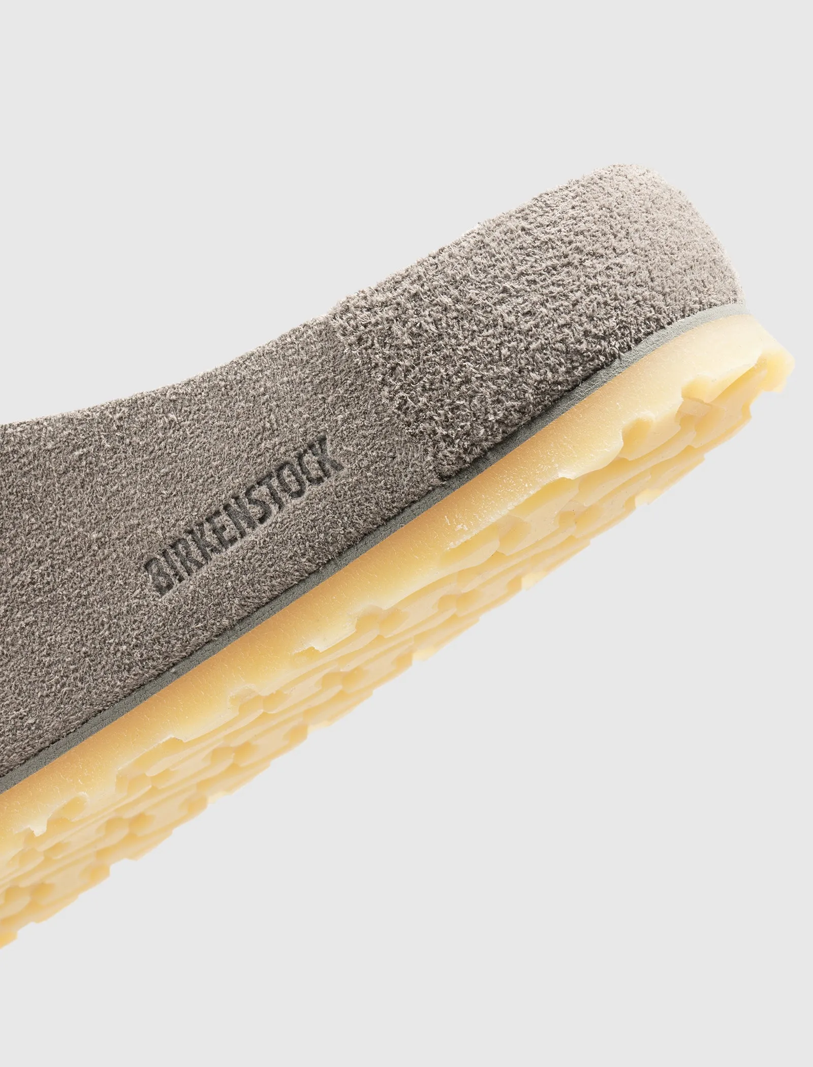 FEAR OF GOD X BIRKENSTOCK THE LOS FELIZ SUEDE "CEMENT"