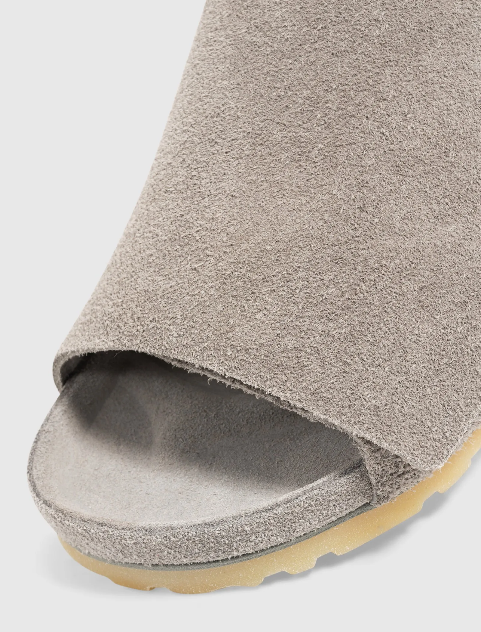 FEAR OF GOD X BIRKENSTOCK THE LOS FELIZ SUEDE "CEMENT"