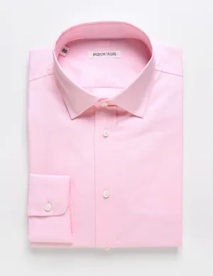 FINAL SALE: BKT20 Slim Dress Shirt in Pinpoint Oxford - Rose Quartz
