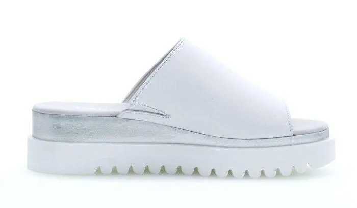 *FINAL SALE*23613.21 - Smooth White Leather