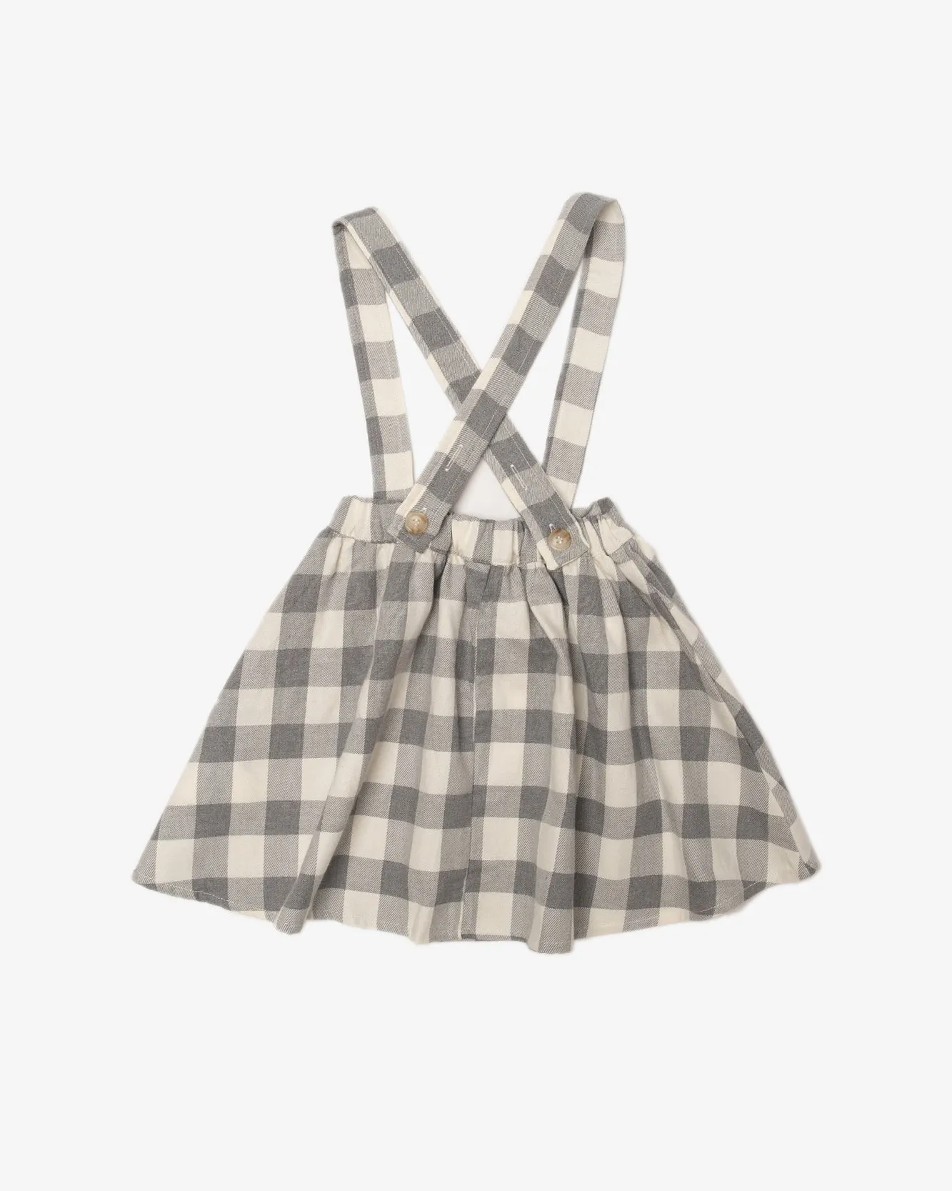 Flared Skirt with Suspender