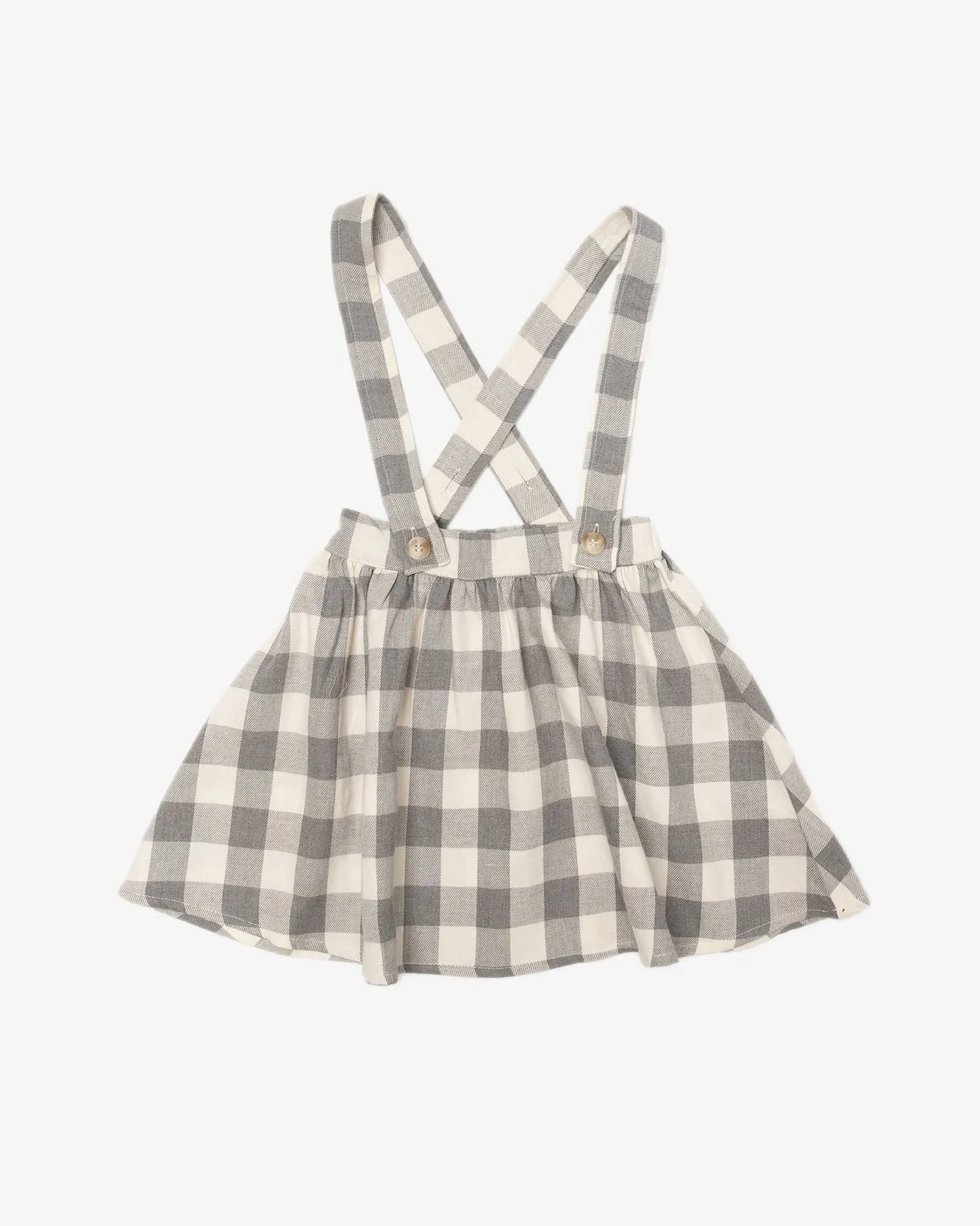 Flared Skirt with Suspender