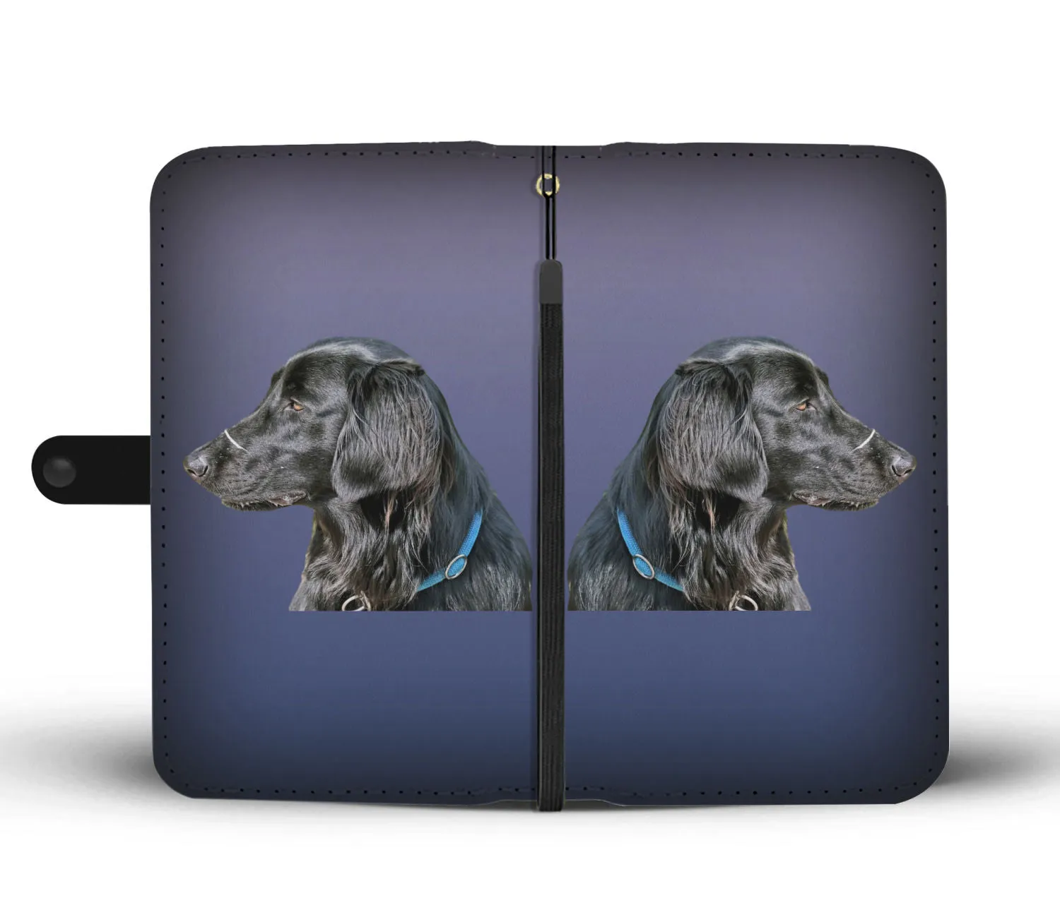 Flat Coat Retriever Phone Case Wallet
