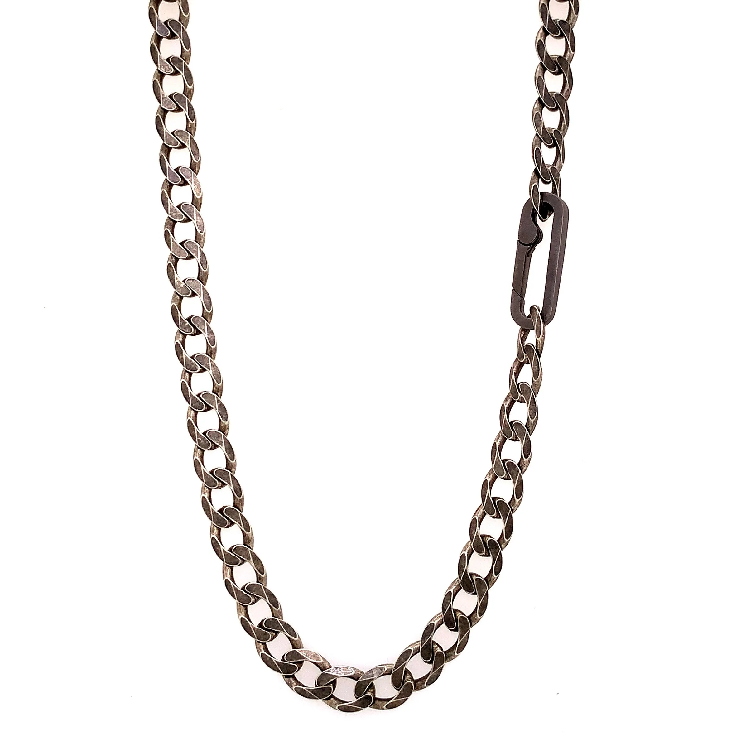 Flat Curb Sterling Chain