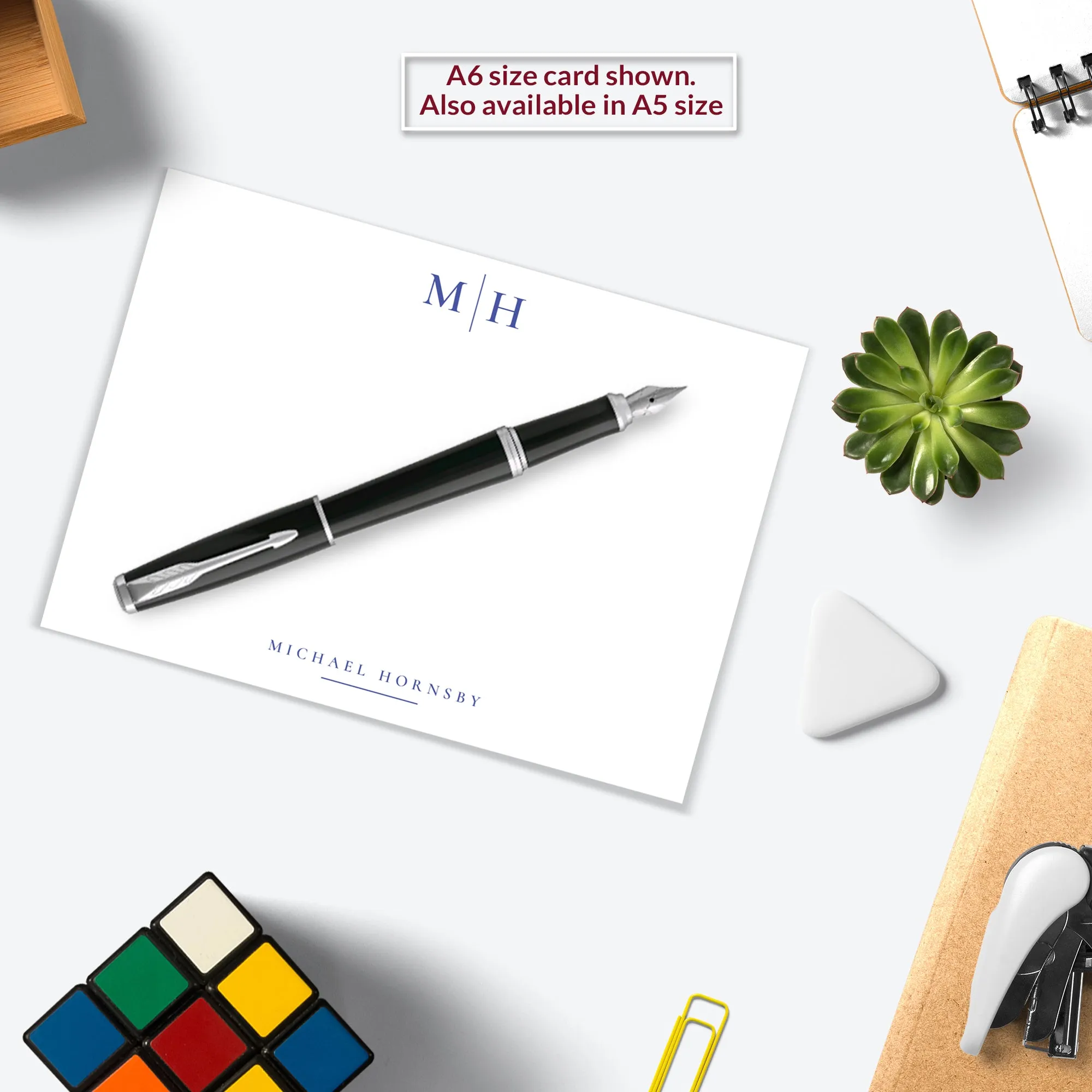 Flat Notecard Stationery Set - 'St Andrews'