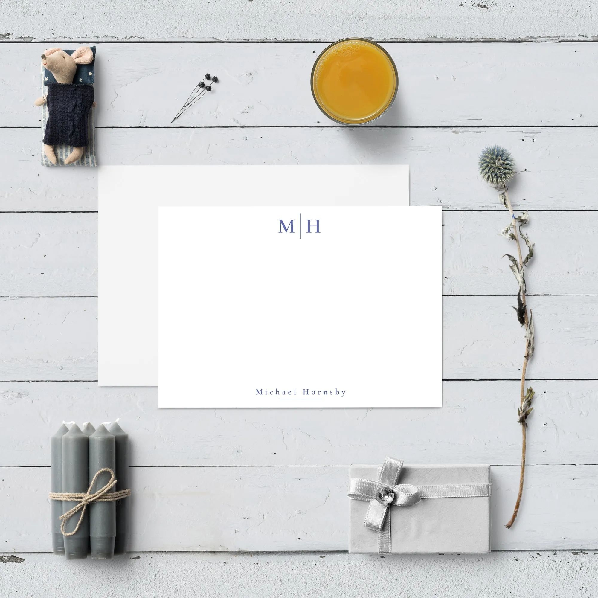 Flat Notecard Stationery Set - 'St Andrews'
