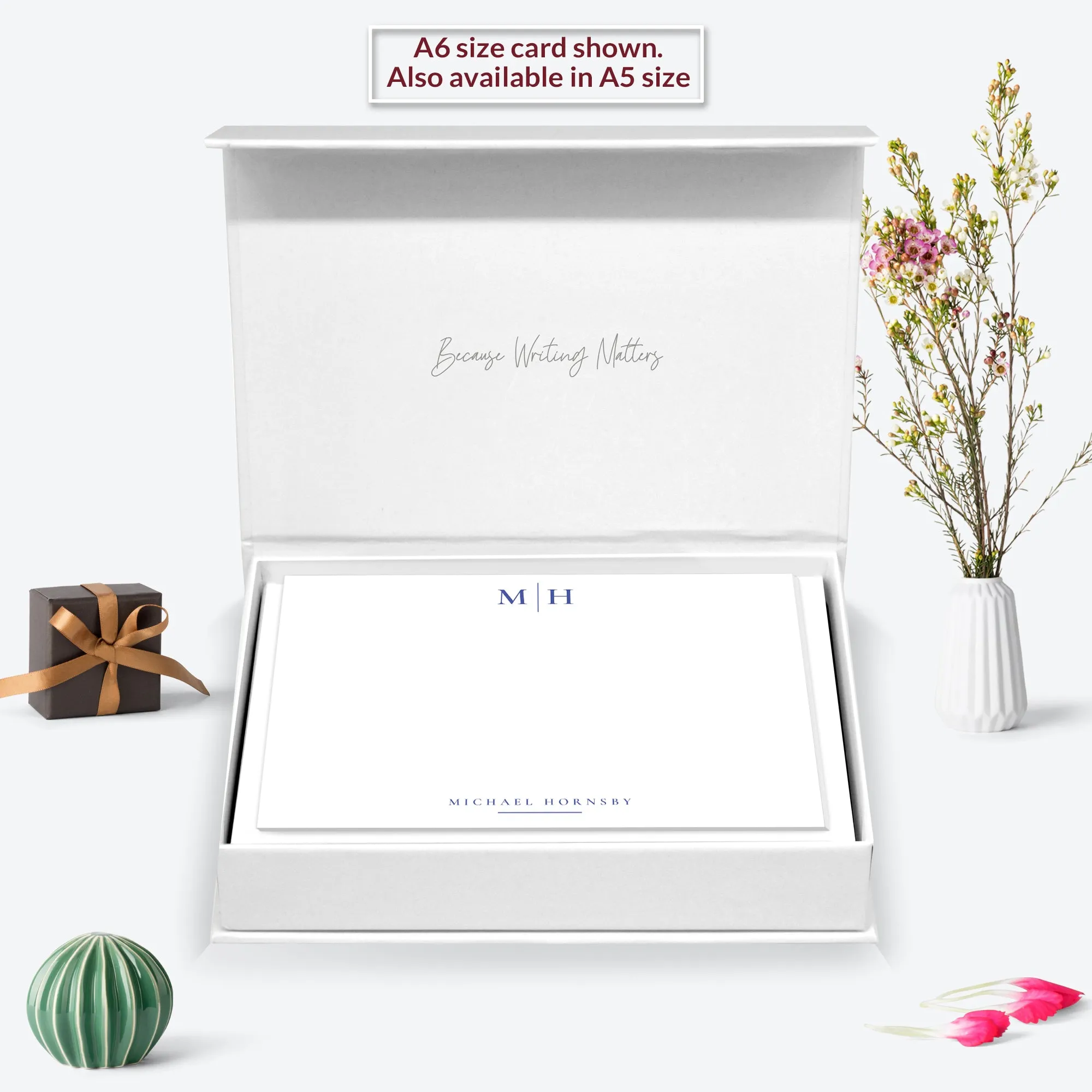 Flat Notecard Stationery Set - 'St Andrews'