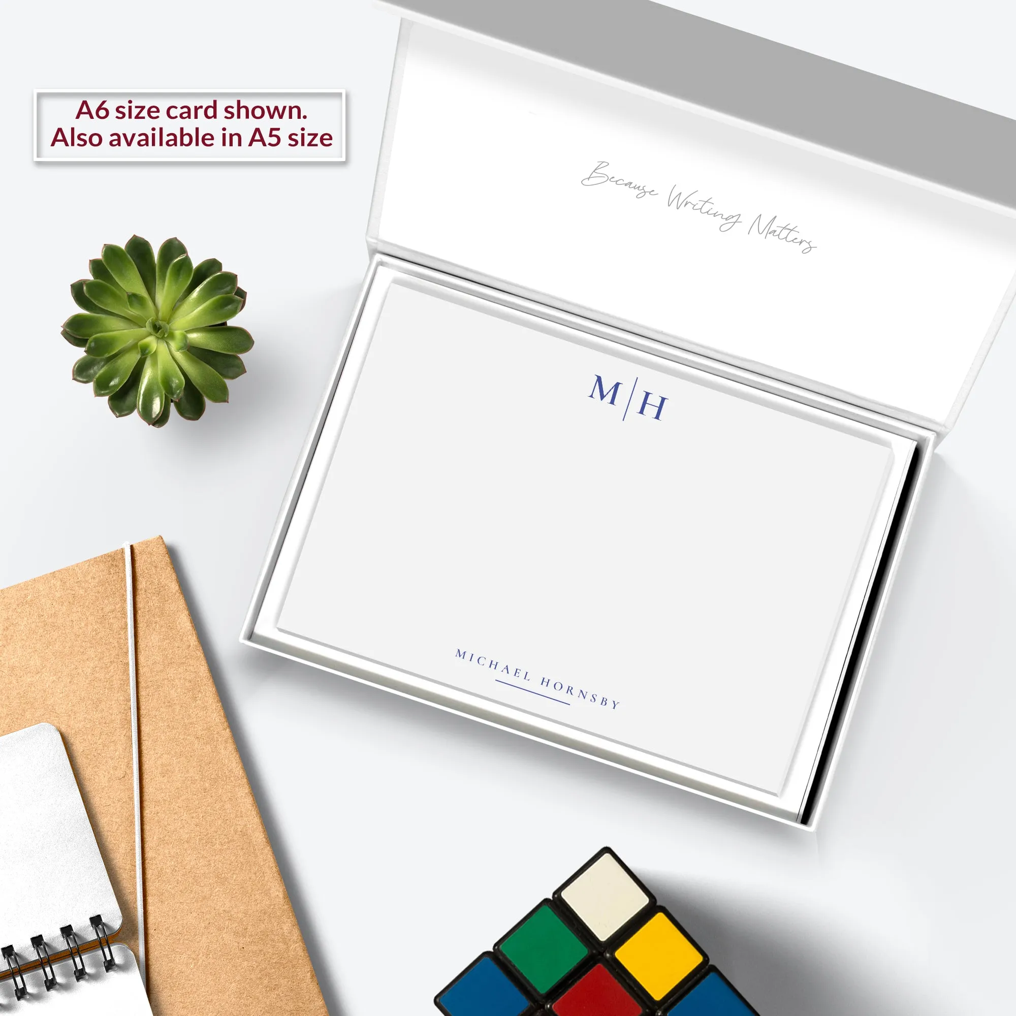 Flat Notecard Stationery Set - 'St Andrews'