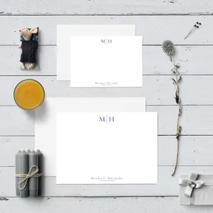 Flat Notecard Stationery Set - 'St Andrews'
