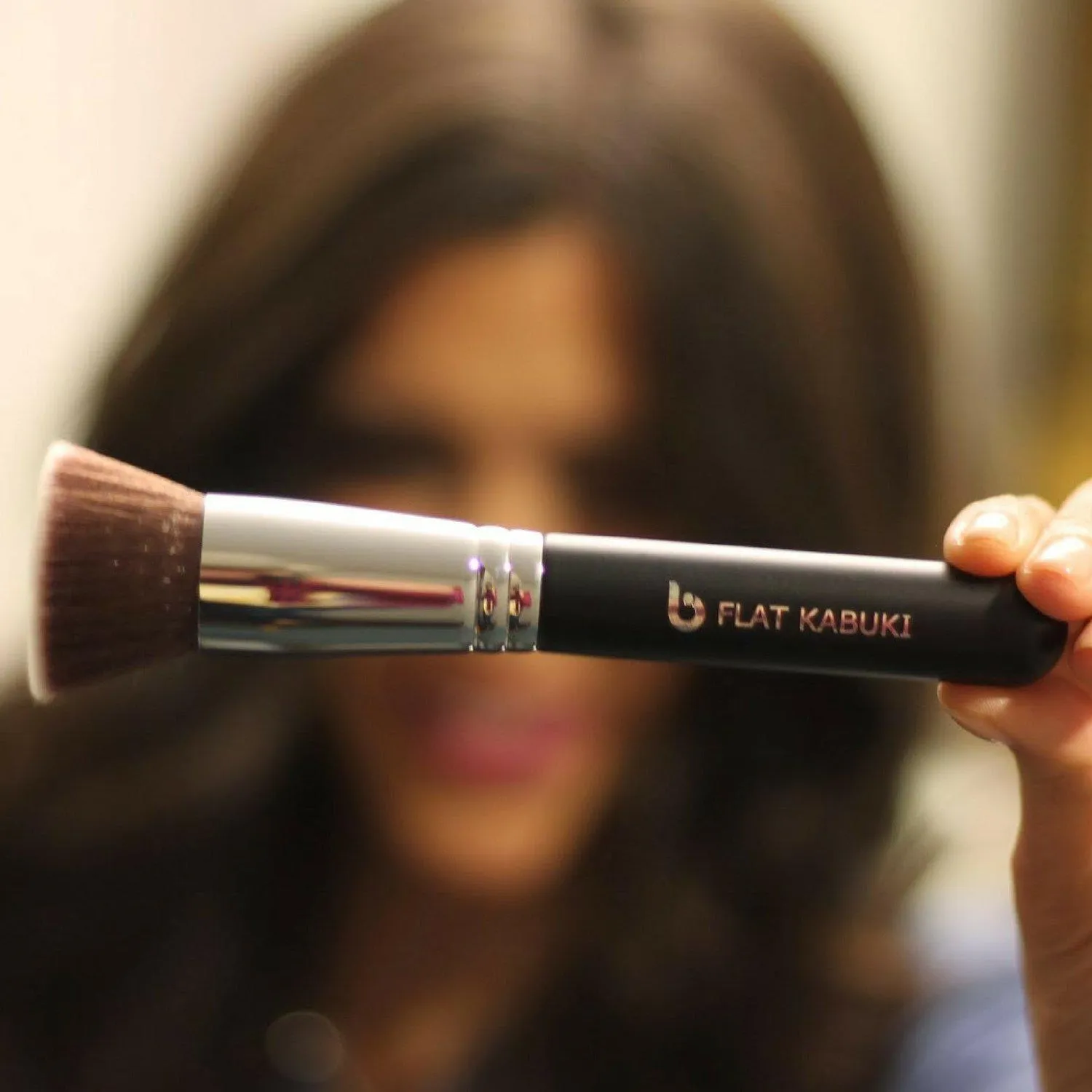 Flat Top Kabuki Foundation Makeup Brush