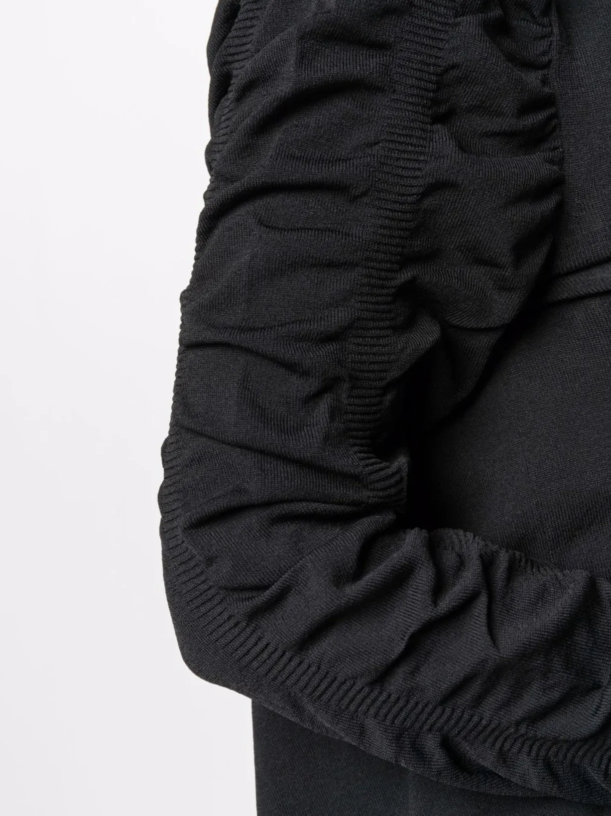 GATHERED-DETAIL CARDIGAN