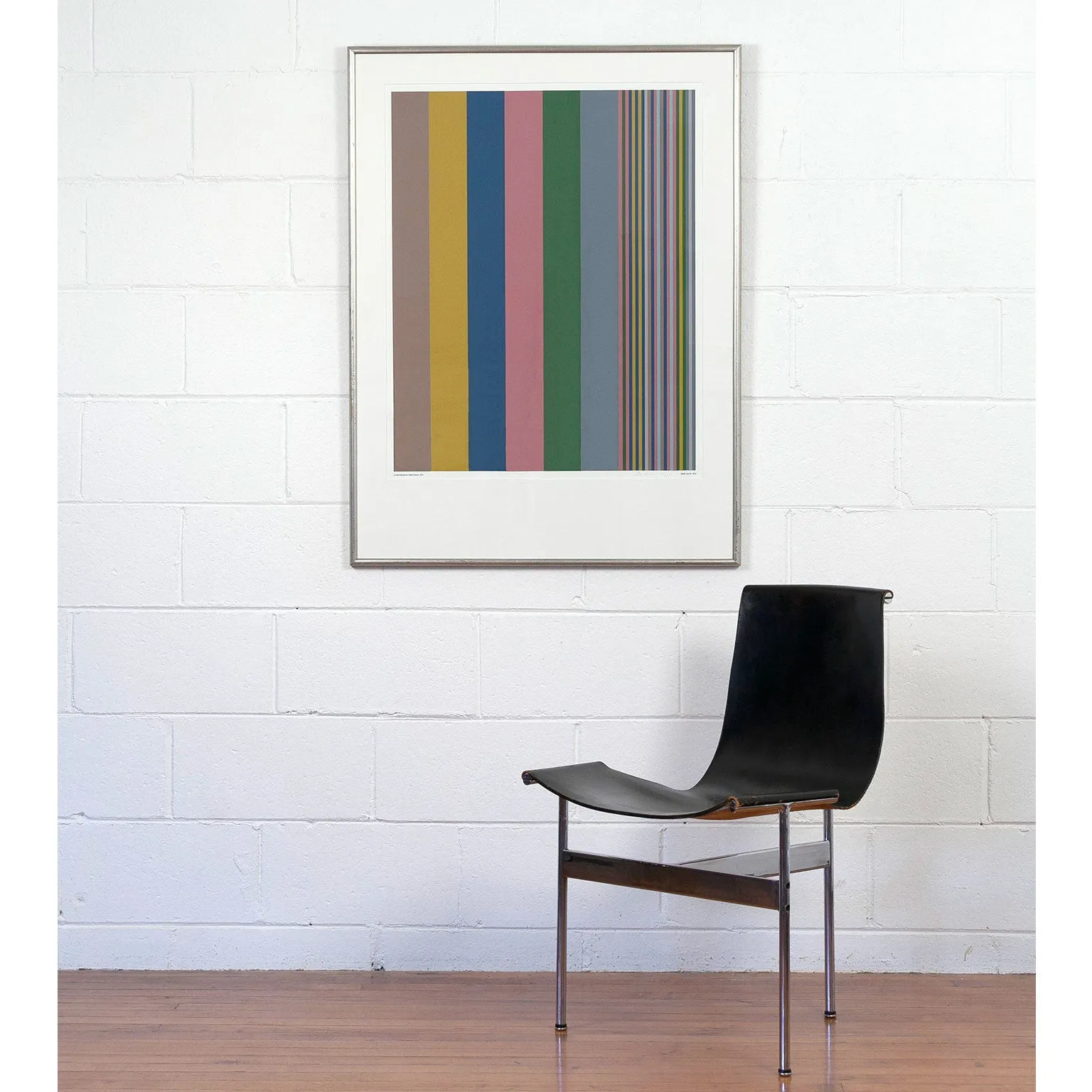 GENE DAVIS "SMITHSONIAN" SCREENPRINT, 1975