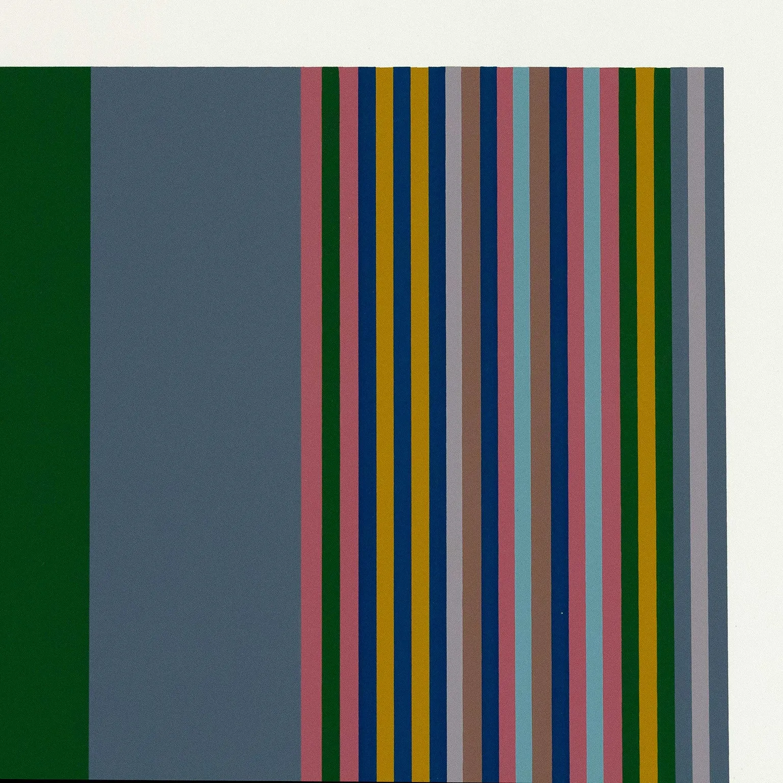 GENE DAVIS "SMITHSONIAN" SCREENPRINT, 1975