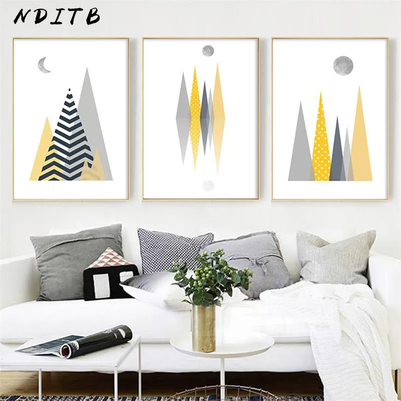 Geometric Minimalist Wall Art