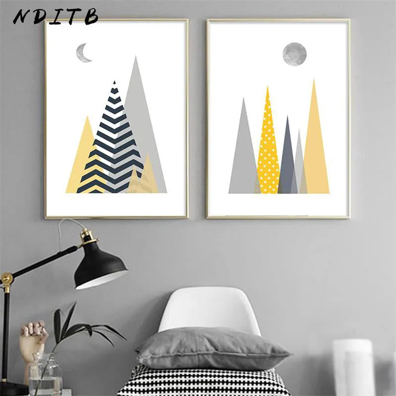 Geometric Minimalist Wall Art