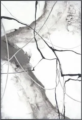Gray Waterfall II by Sara Brown