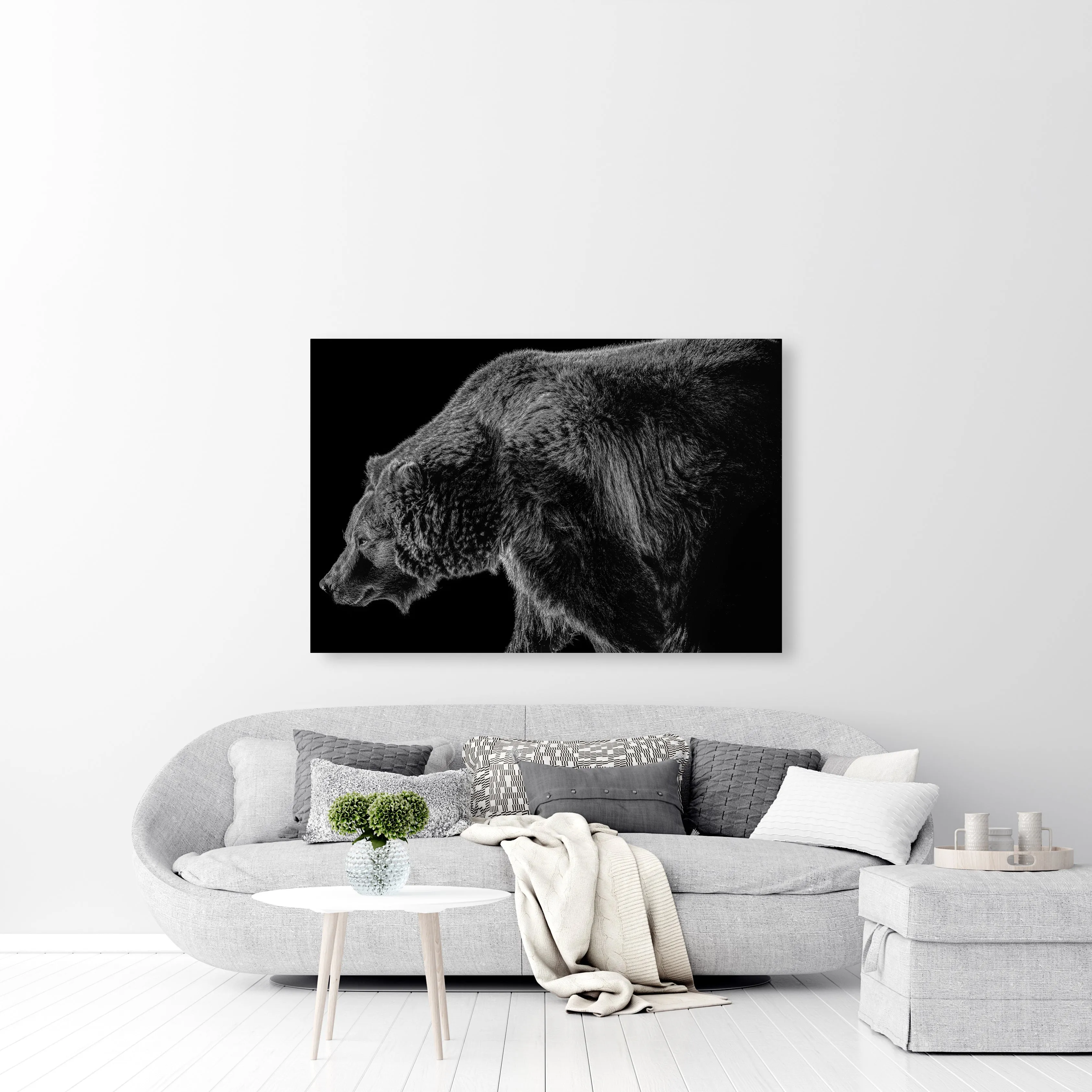 Grizzled 1 B&W by Adam Mowery