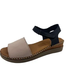 Hawaii Sandal - Nude/Navy - MG3