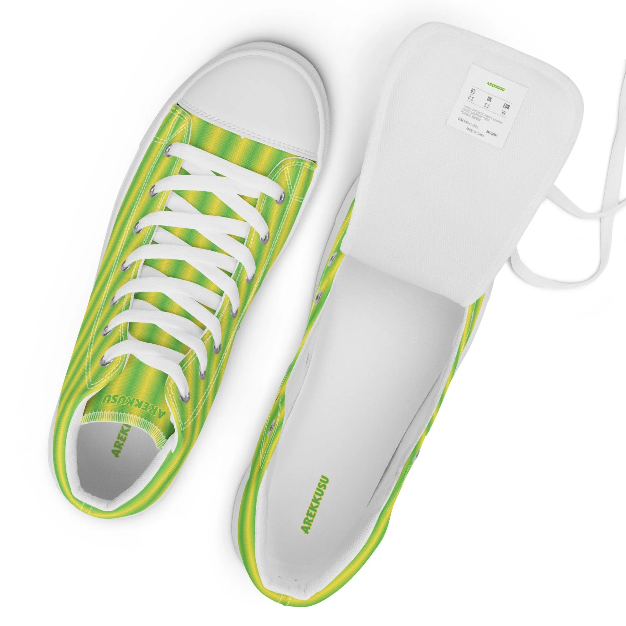 High Top Canvas Shoes