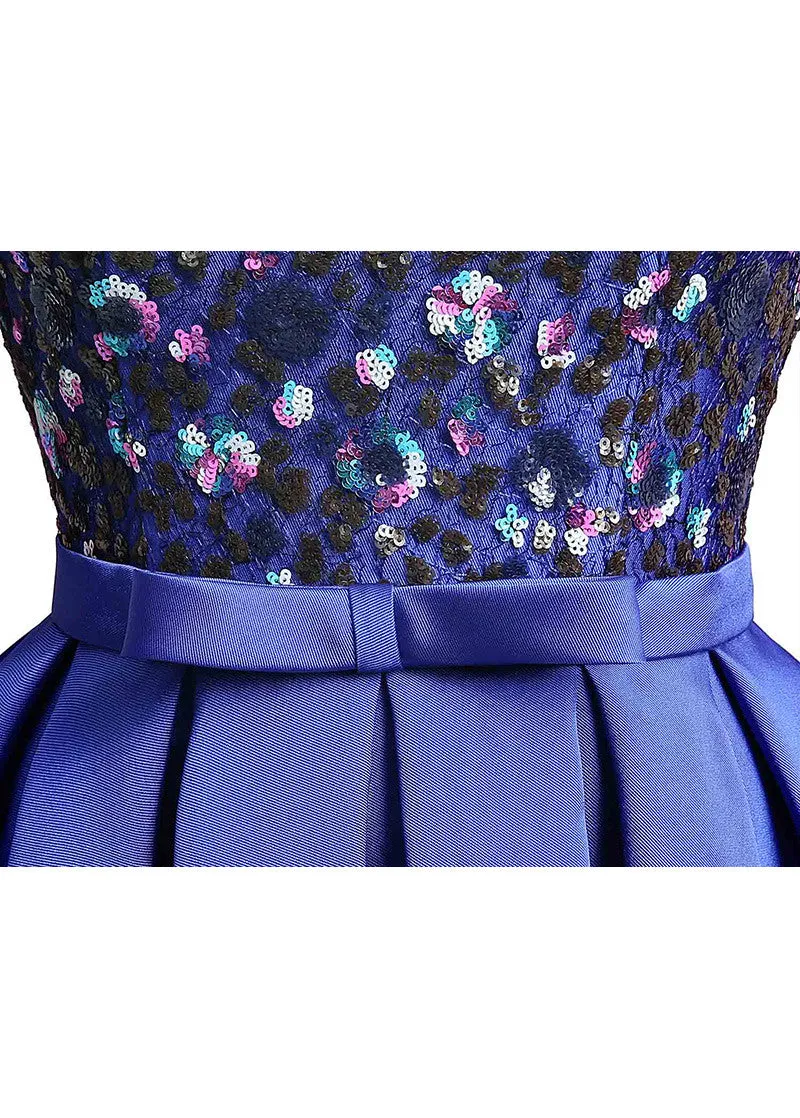 Homecoming Dress With Bowknot