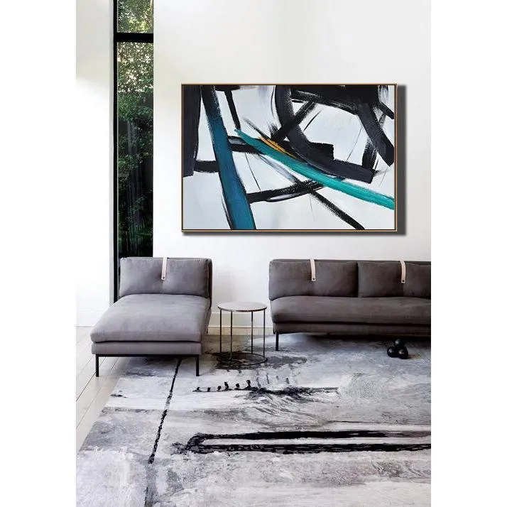 Horizontal Minimal Painting X119C