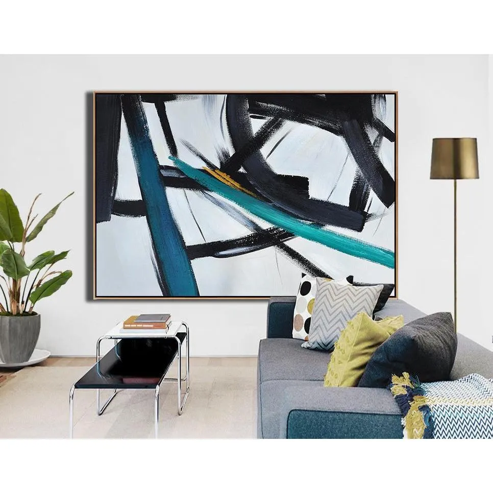 Horizontal Minimal Painting X119C