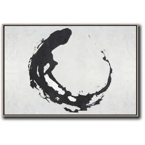 Horizontal Minimalist Abstract Art MN51C