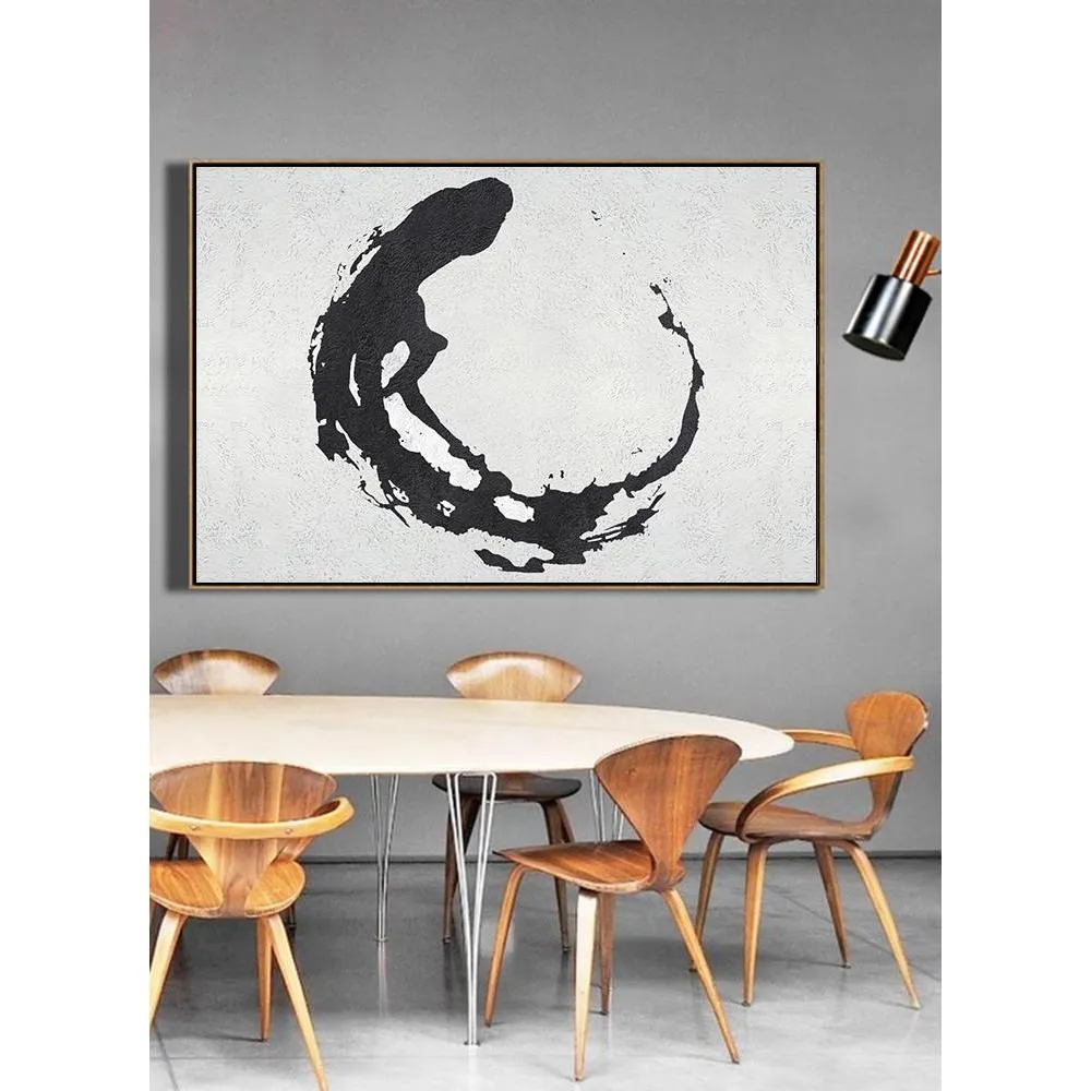 Horizontal Minimalist Abstract Art MN51C