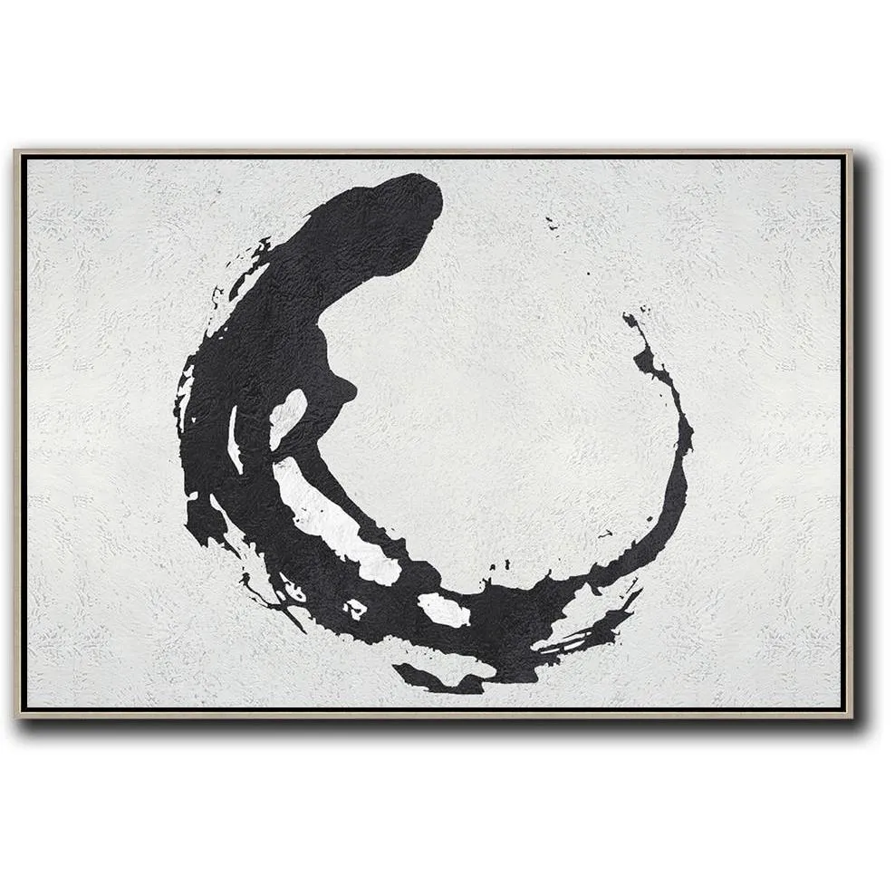 Horizontal Minimalist Abstract Art MN51C