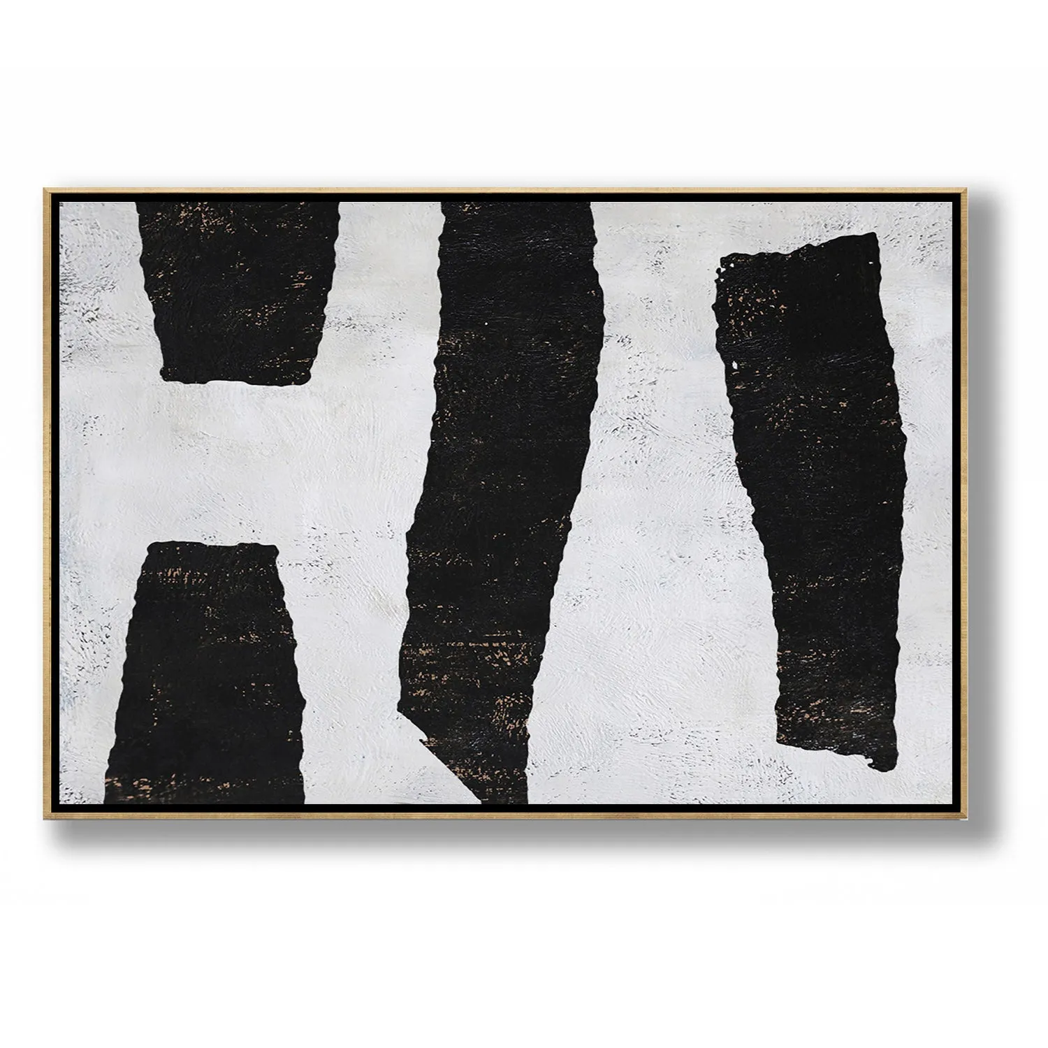Horizontal Minimalist Abstract Painting H146H