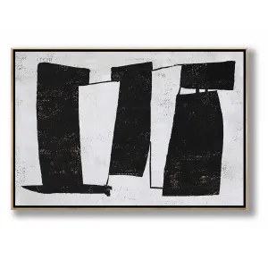 Horizontal Minimalist Abstract Painting H160H
