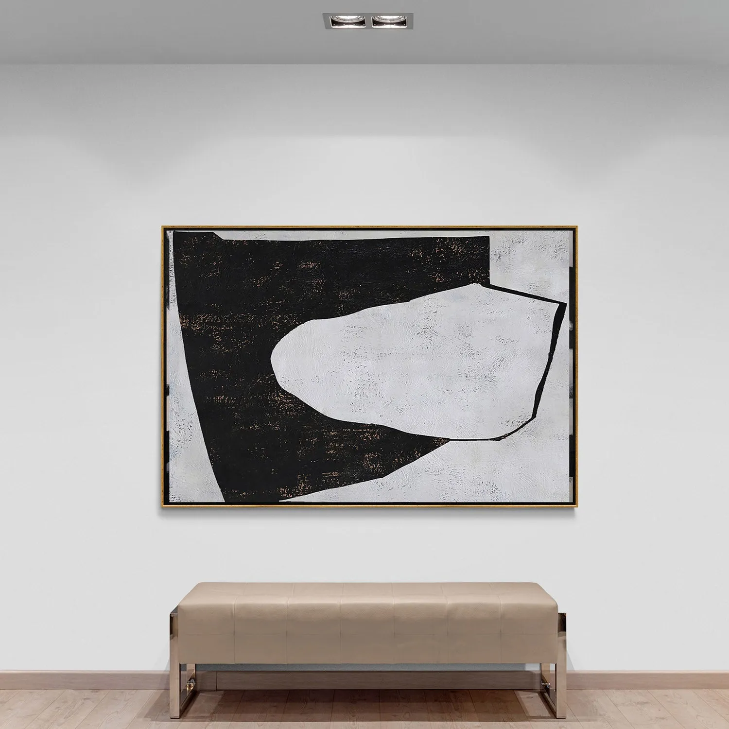 Horizontal Minimalist Abstract Painting H201H