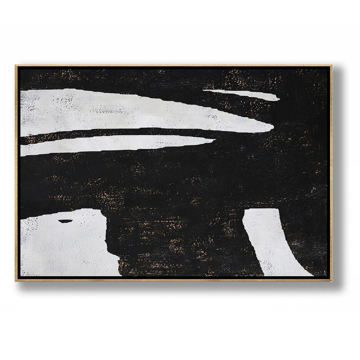 Horizontal Minimalist Abstract Painting H216H