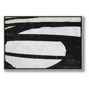 Horizontal Minimalist Abstract Painting H217H