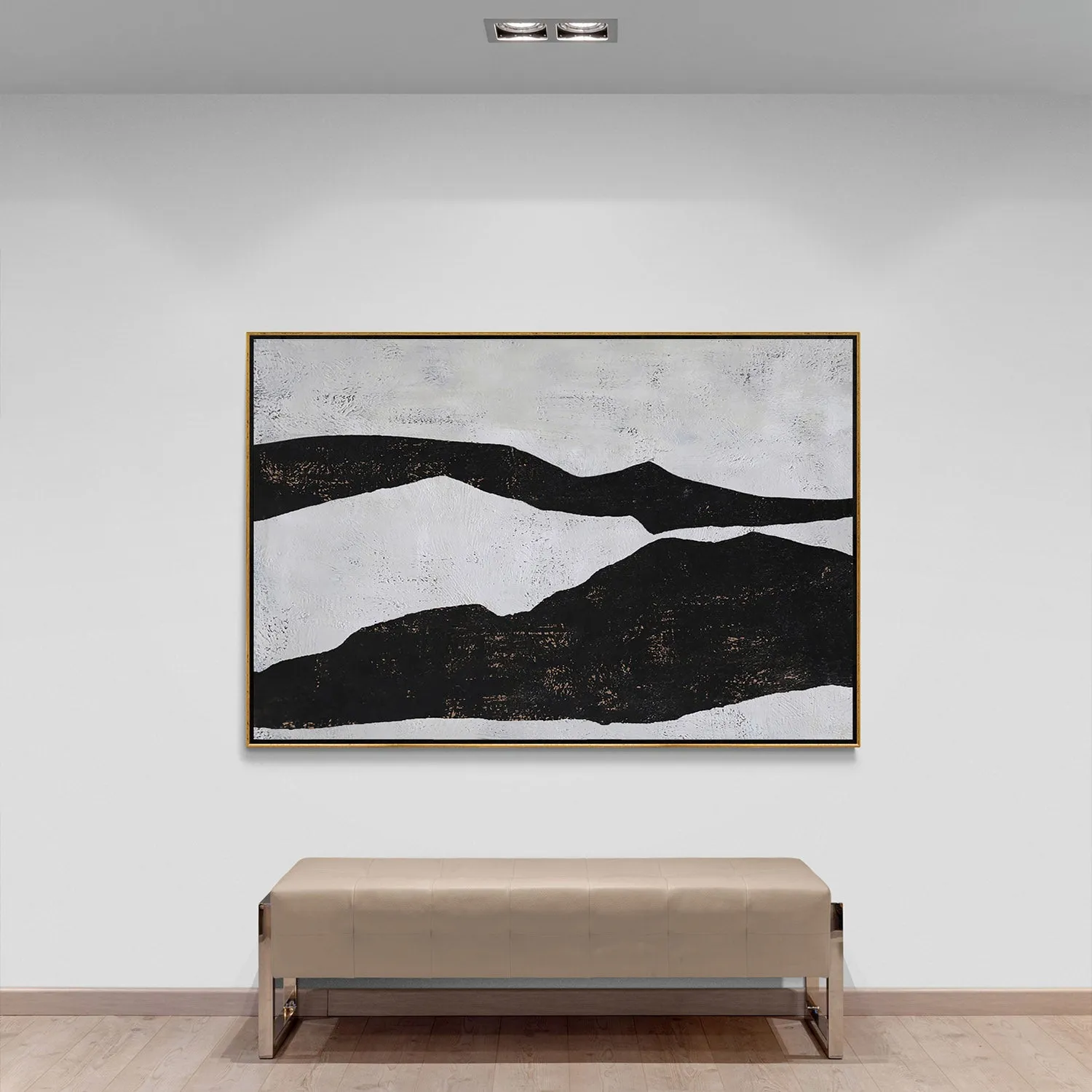 Horizontal Minimalist Abstract Painting H220H