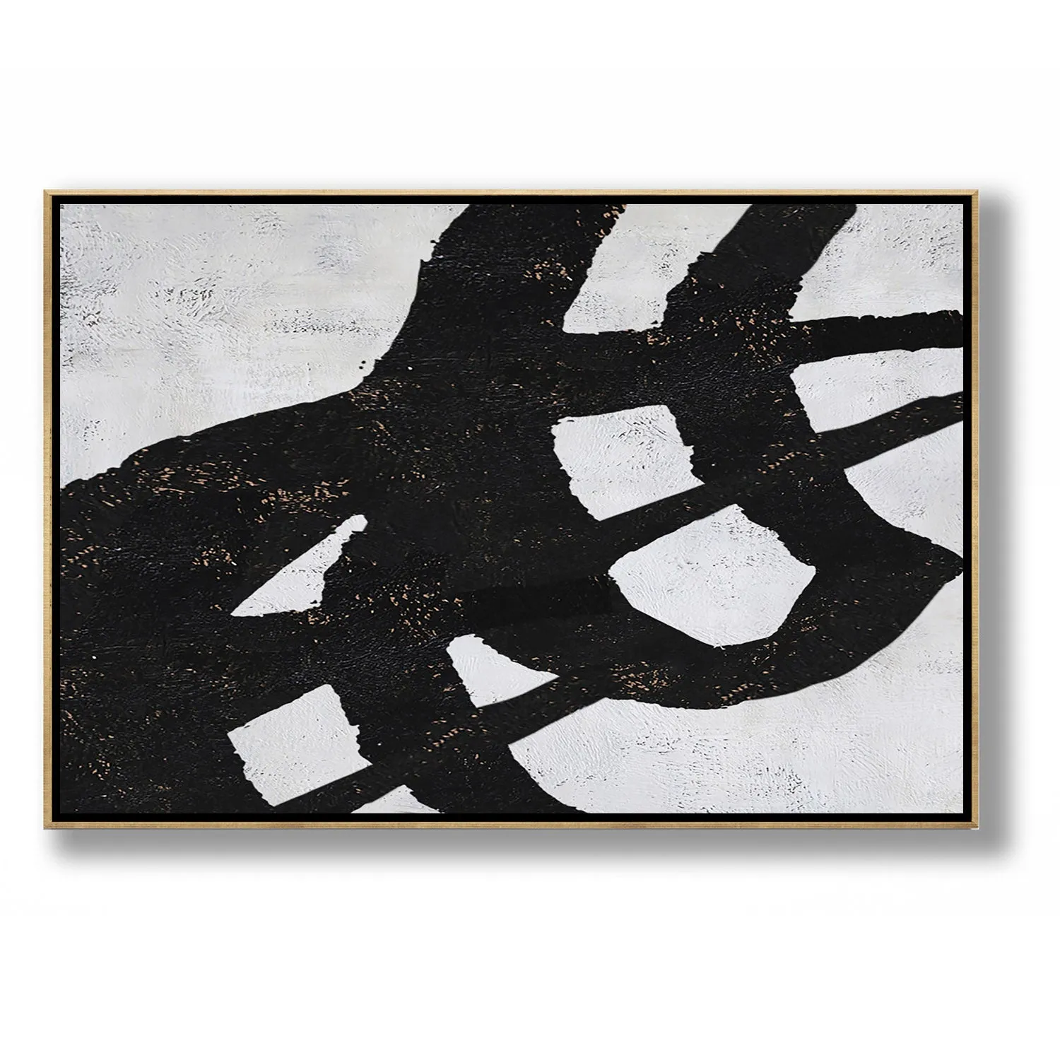 Horizontal Minimalist Abstract Painting H232H