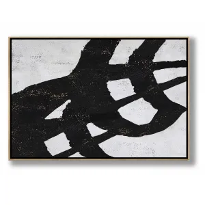 Horizontal Minimalist Abstract Painting H232H