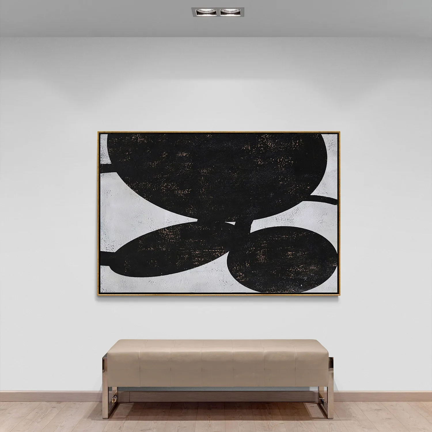 Horizontal Minimalist Abstract Painting H247H